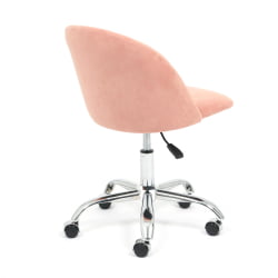 Кресло MELODY флок , розовый, 137