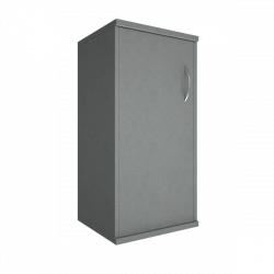 Шкаф низкий узкий левый Riva А.СУ-3.1 Л Серый