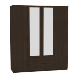 Шкаф распашный R-198х180х60-2-PO-M(Венге)