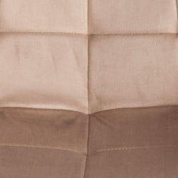 Стул ABRUZZO ( mod. 8060 ) металл/вельвет, 52 х 63 х 85 см, бежевый (HLR 8)/черный