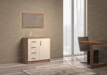 Комод в гостиную Венге/Сосна Лоредо