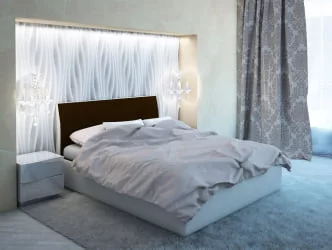 Кровать Visconti Коричневый\Бежевый