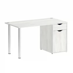 Стол письменный HOME OFFICE VR.SP-3-138.1 Снежная Платина