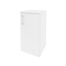 Шкаф низкий узкий правый ONIX O.SU-3.1(R) Белый Бриллиант