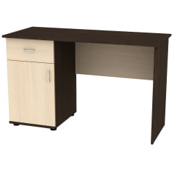 Стол Алиса(T19)743х1200х522ручкаскоба96мм(Венге-ДМ)