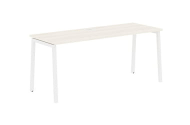 Стол письменный ЕДИС ЕЛСТ 1767 Ясень Траун Белый / EDIS ELST