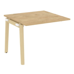 Проходной наборный элемент переговорного стола ONIX WOOD OW.NPRG-1 Тиквуд Светлый/Светлый
