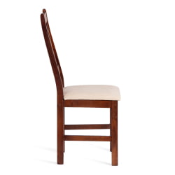 Стул CROSSMAN (комплект) NEW, Многослойный березовый шпон, 41х40x100 см, cappuchino/велюр бежевый