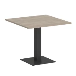 Стол журнальный квадратный HOME OFFICE VR.SP-5-90.2 Дуб Аттик/Антрацит металл