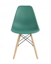 Стул Eames Style DSW серо-зеленый (разборный каркас)