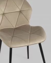 Стул Эдвин велюр Капучино