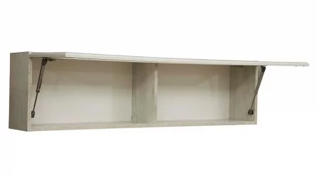 Полка в гостиную Сохо 32.18 Бетон пайн белый