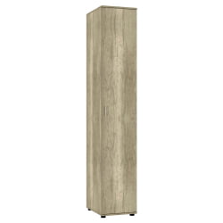 Шкаф распашный Алиса(H2)2230х400х540ручкаскоба96мм(ДКМ)