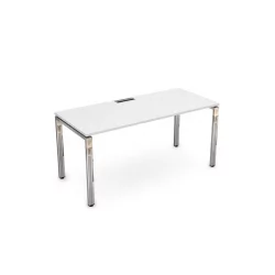 Стол рабочий, прямолинейный GLOSS LINE НСР-П.005.2 Белый Премиум