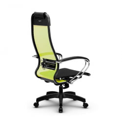 Кресло офисное МЕТТА B 1m 4/K131, Основание 17831 Комплект 1 Лайм Черное