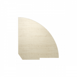 Полка для стойки угловой (завершающий элемент) Riva А.РС-5.2 Клен