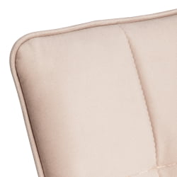 Стул обеденный Bari LT, велюр, бежевый/черный, 7, 41х55х89 см