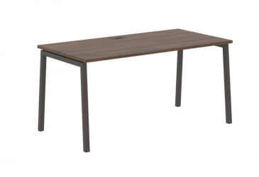 Стол письменный EDIS ELST 1580 Дуб Денвер темный Мокко