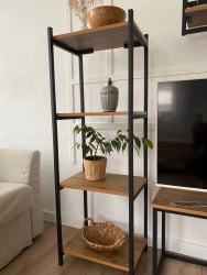 Стеллаж офисный 450*340*1320мм Дуб Вотан