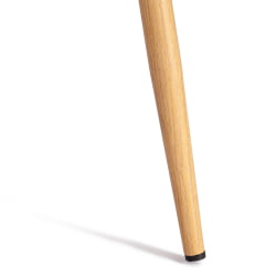 Мягкий стул CHILLY (mod. 7094-1) вельвет/металл, 44,5х52,5х86 см, dark green (темно-зеленый) HLR57 / натуральный