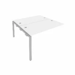 Проходной наборный элемент рабочей станции Метал Сйстем Б.ПРС-СП-2.3 Белый/Серый / Metal System