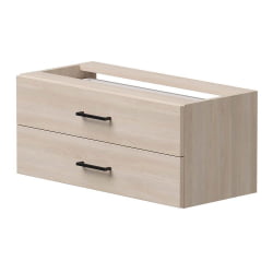 Модуль с ящиками для стеллажа металлического (комплект элементов стеллажа) Everprof EVO 254Н012 Дуб Соната Черный