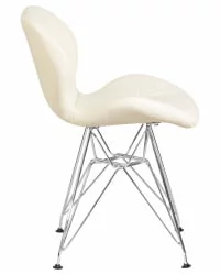 Стул обеденный DOBRIN BUTTERFLY CHROME Кремовый