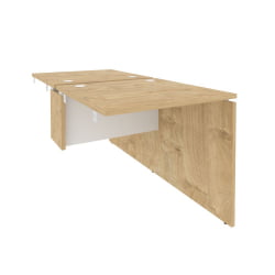 Стол-приставка двойной к опорным элементам ONIX O.D.SPR-0.8 Тиквуд Светлый/Белый