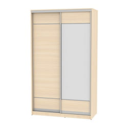 Шкаф-купе B-220х135х60-1(ДМ-D7D8)