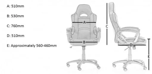 Геймерское кресло Arozzi Enzo Black
