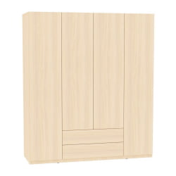 Шкаф распашный R-198х180х60-3-PO(ДМ)