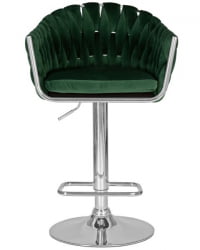 Стул барный DOBRIN MARCEL (зеленый велюр (MJ9-88)) 2 шт