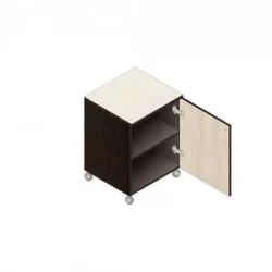 Тумба подкатная Р.Т-1 Венге/Дуб молочный