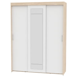 Шкаф-купе Т-3-230х175х60-М(ДСС-Белый-1) / T-3-230х175х60-M(ДСС-Белый-1)