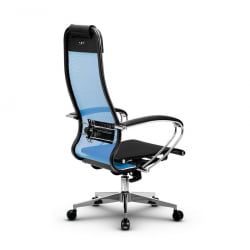 Кресло офисное МЕТТА B 1m 4/K131, Основание 17834 Комплект 3 Васильковое Черное