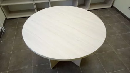 Стол для переговоров круглый Glassy 2.12 Туя