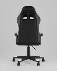 Кресло спортивное ТопЧаирс Варден черно-белый / TopChairs Warden
