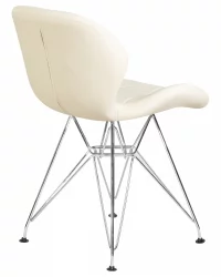 Стул обеденный DOBRIN BUTTERFLY CHROME Кремовый