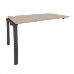 Наборный элемент рабочей станции на П-образном м/к ONIX O.MP-1.NRS-3.8 Дуб Аттик/Антрацит