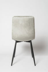 Стул со спинкой OKC 1225 серый вельвет G-062-39