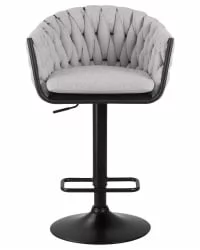 Стул барный DOBRIN LEON Серая ткань LAR 275-17