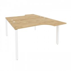 Рабочая станция на П-образном м/к ONIX O.MP-D.SA-2 Тиквуд Светлый/Белый