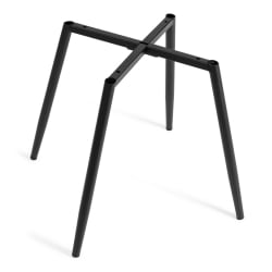 Стул обеденный La Rousse (2 шт. в упаковке) La Rousse (2 шт. в упаковке) NEW, велюр, серый/черный, 29, 45х55х93 см