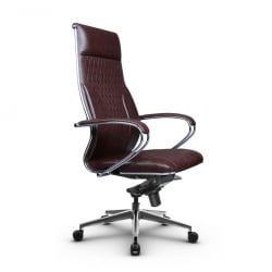 Кресло руководителя Metta L 1c 44B/K Комплект 2 Бордовое