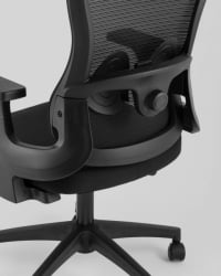 Кресло офисное TopChairs Petal черный