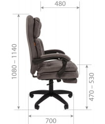 Кресло руководителя CХАИРМАН ДОМ (Хоме) 442 Темно-бежевый / CHAIRMAN (Home)