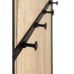 Панель для прихожей с вешалкой Loft (В) Дуб Натур