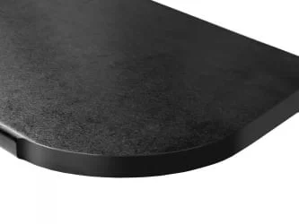 Столешница ПФР2 17.300 Черный (правая радиусная)