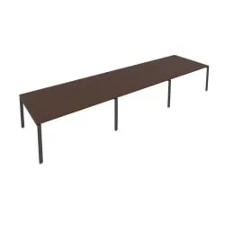 Переговорный стол (3 столешницы) Metal System Б.ПРГ-3.4 Венге/Антрацит