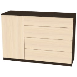 Комод Калисто(K42)923х1352х468PUSHtoOPEN(Венге-ДМ)